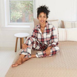 Stars Above Women's Plaid Cozy Flannel TOP